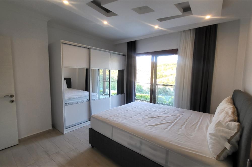 Bodrum Gündoğan'da Özel havuzlu Eşyalı Kiralık 4+1 Lüks Villa