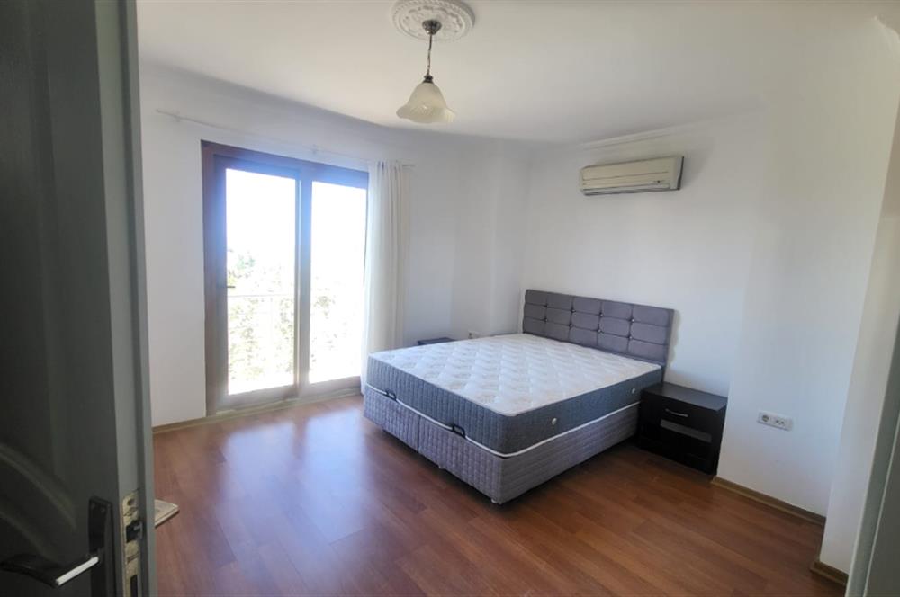 Yalıkavak'ta Deniz Manzaralı Ebeveyn banyolu Eşyalı 2+1 Kiralık Daire