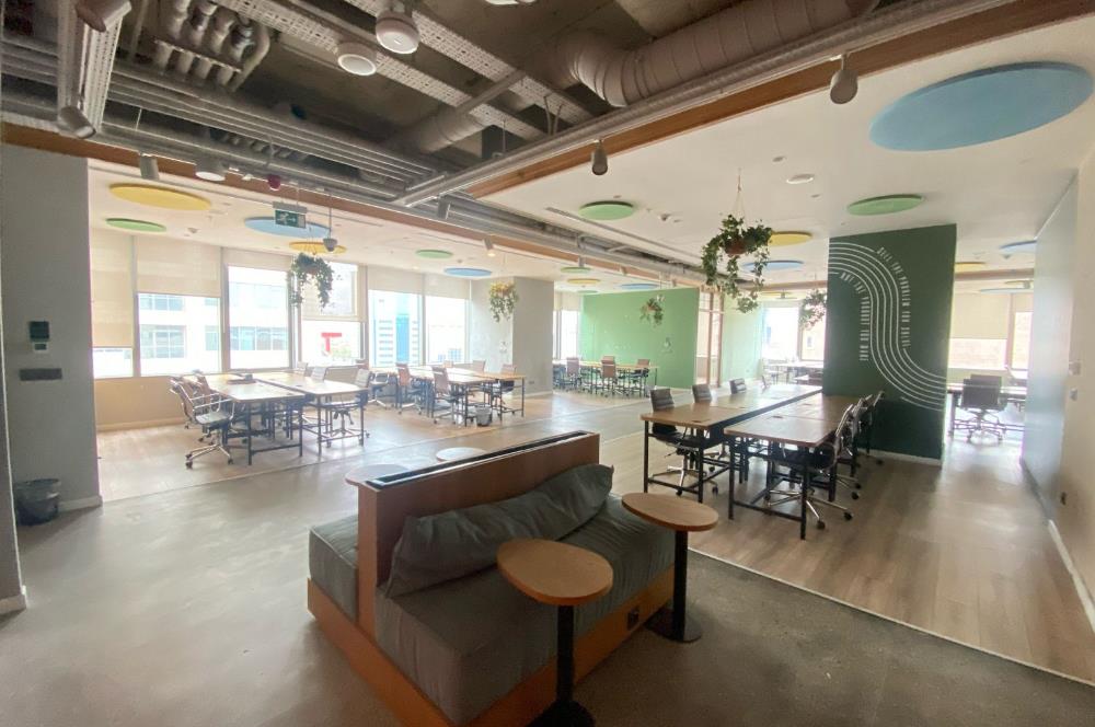 Maslak Kiralık Ofis Maslak 42'de 465m² Eşyalı KDV'li Ofis