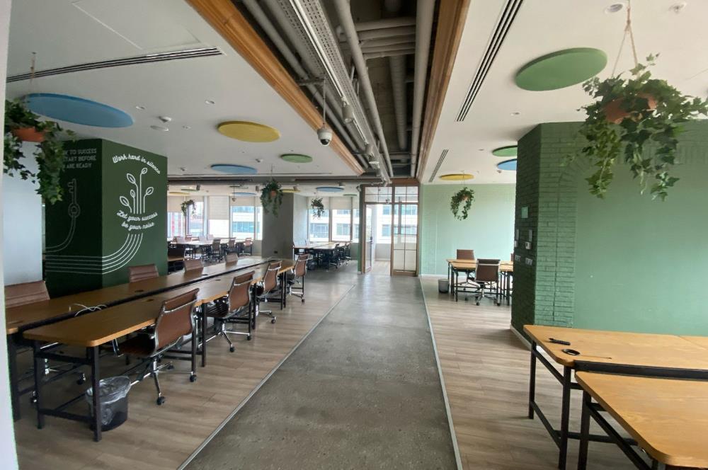 Maslak Kiralık Ofis Maslak 42'de 465m² Eşyalı KDV'li Ofis