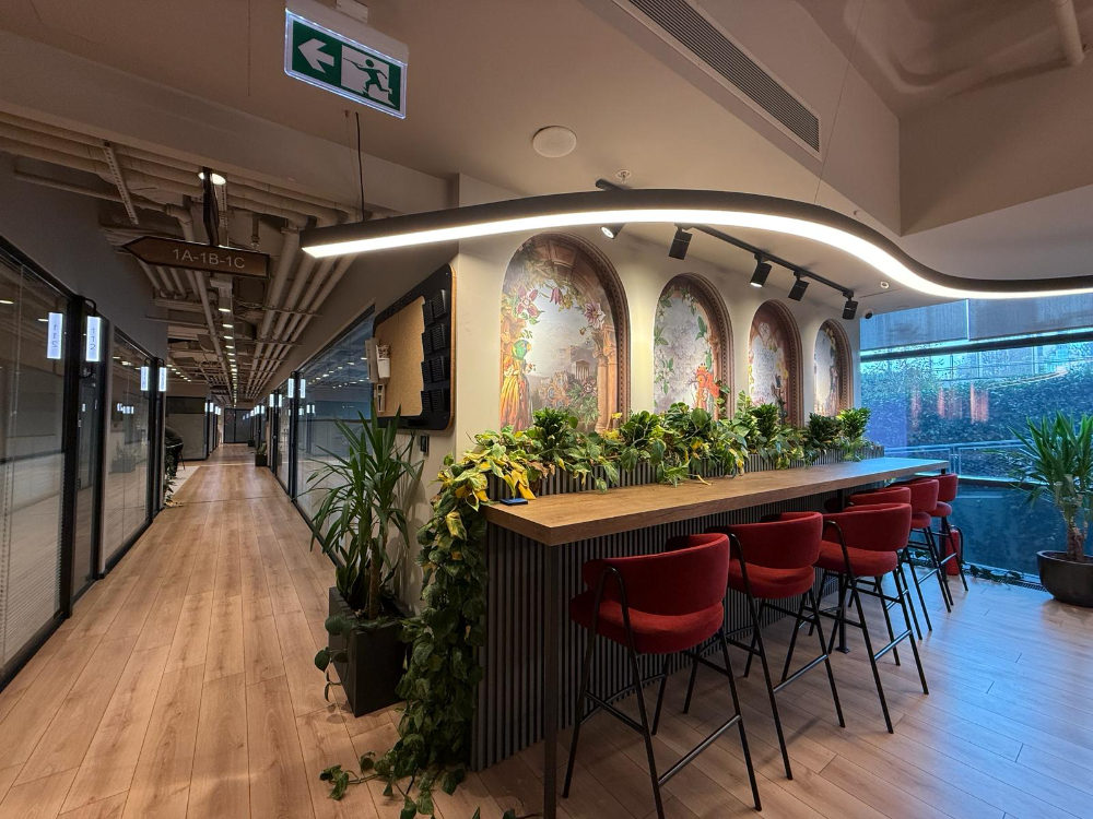 Levent Ferko Signature Kiralık 250m² Eşyalı KDV Avantajlı A+Ofis