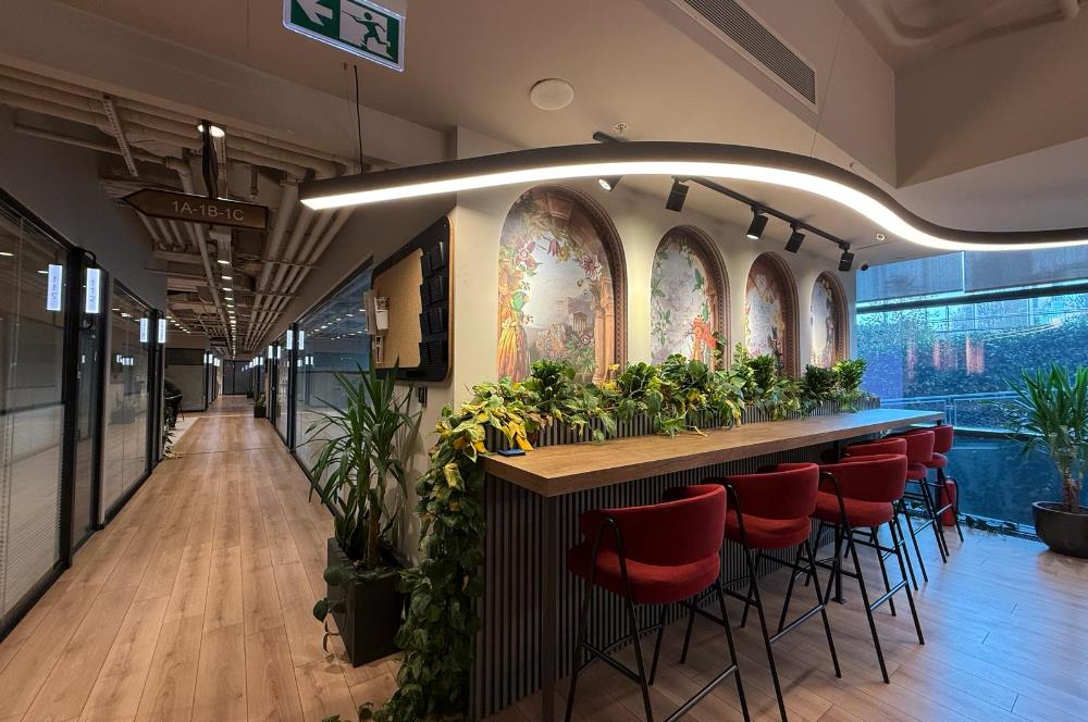 Levent Ferko Signature Kiralık 250m² Eşyalı KDV Avantajlı A+Ofis