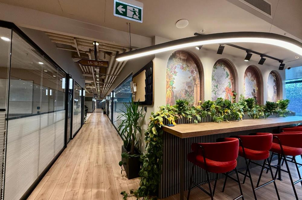 Levent Ferko Signature Kiralık 250m² Eşyalı KDV Avantajlı A+Ofis
