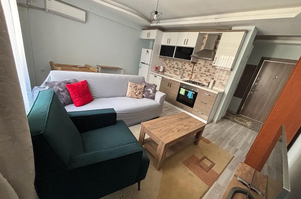 KÜÇÜK ÇİĞLİ’DE YAŞAM VE YATIRIMA UYGUN, KULLANIŞLI 1+1 DAİRE