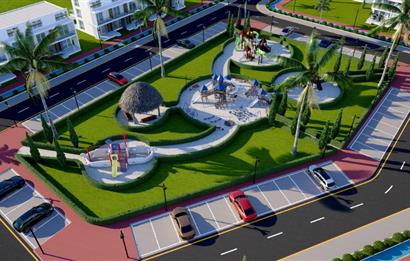 KIBRIS İSKELE BOĞAZ FOUR SEASONS LİFE III 1+1 LOFT DAİRE