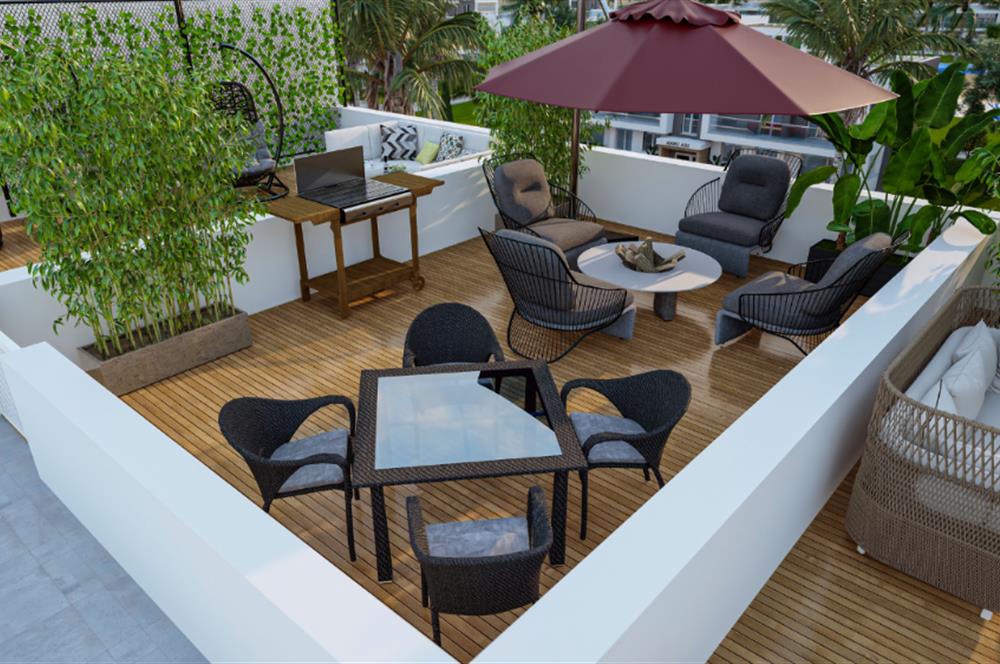 KIBRIS İSKELE BOĞAZ FOUR SEASONS LİFE III 1+1 LOFT DAİRE