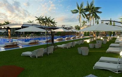 KIBRIS İSKELE BOĞAZ FOUR SEASONS LİFE III 1+1 LOFT DAİRE