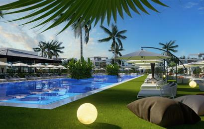 KIBRIS İSKELE BOĞAZ FOUR SEASONS LİFE III 1+1 LOFT DAİRE