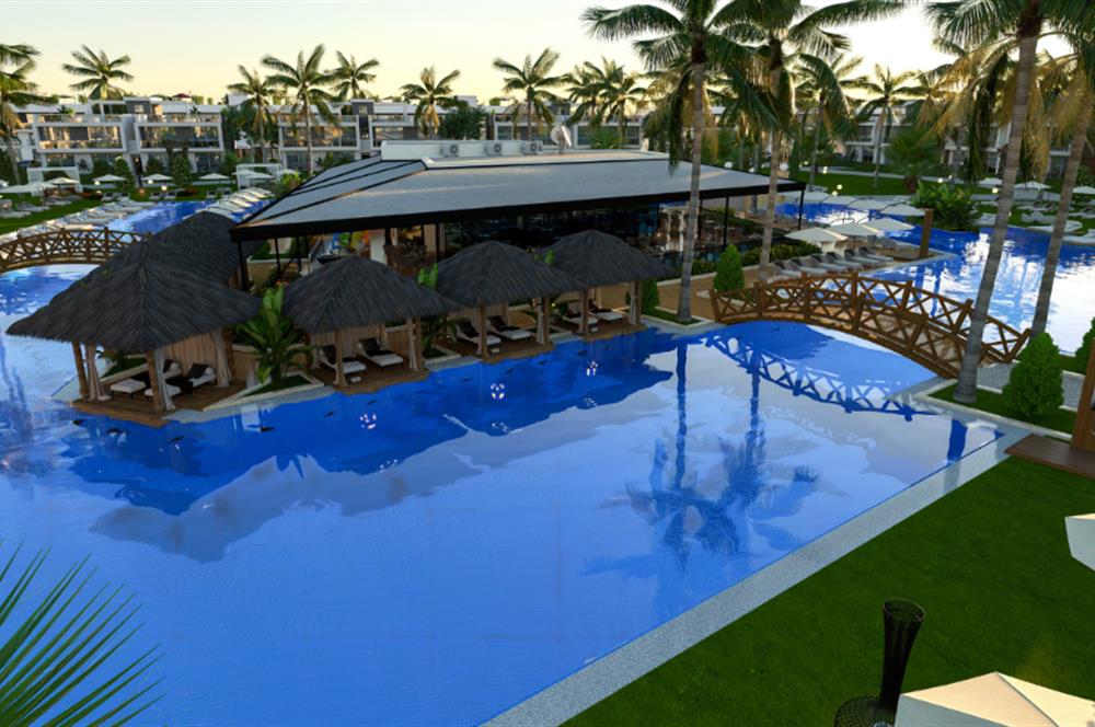 KIBRIS İSKELE BOĞAZ FOUR SEASONS LİFE III 1+1 LOFT DAİRE