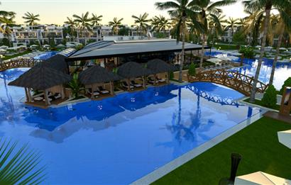 KIBRIS İSKELE BOĞAZ FOUR SEASONS LİFE III 1+1 LOFT DAİRE