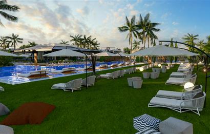 KIBRIS İSKELE BOĞAZ FOUR SEASONS LİFE III 1+1 LOFT DAİRE