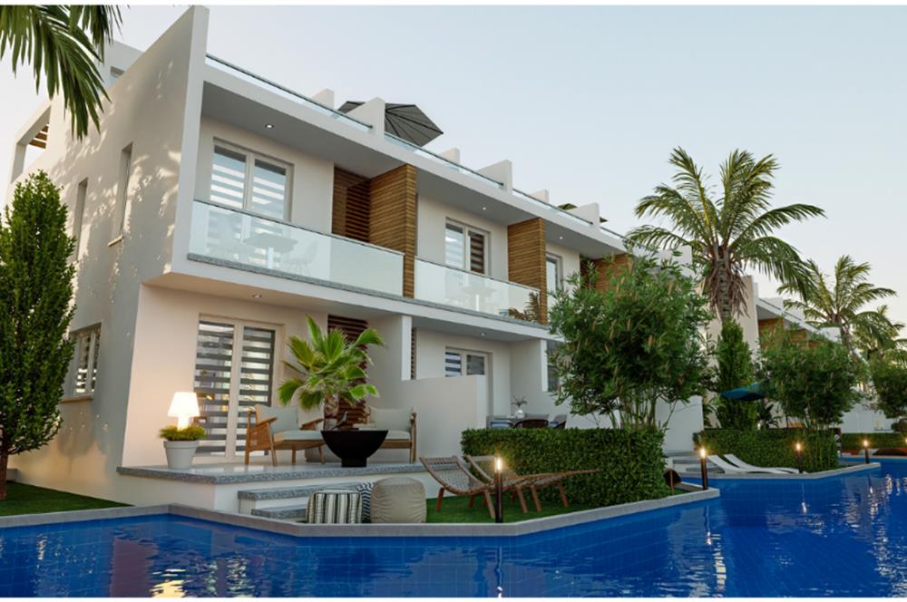 KIBRIS İSKELE BOĞAZ FOUR SEASONS LİFE III 1+1 LOFT DAİRE