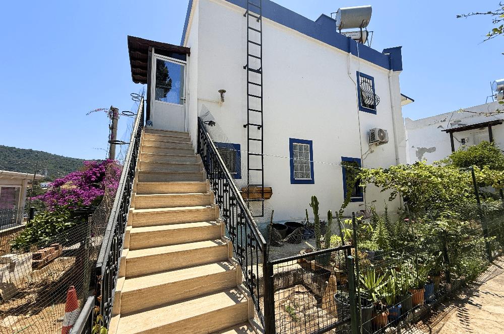Bodrum Yokuşbaşı, Merkezi Konumda, Önü Açık, Satılık 3+1 Dubleks