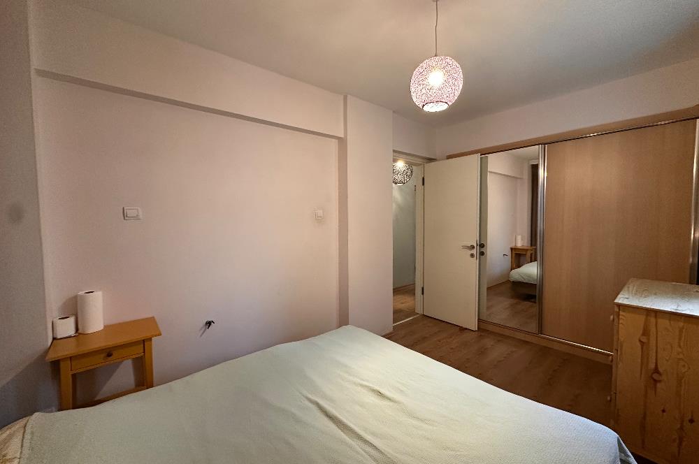 Alsancak’ta Merkezi Konumlu Yenilenmiş ve Eşyalı 2+1 Kiralık