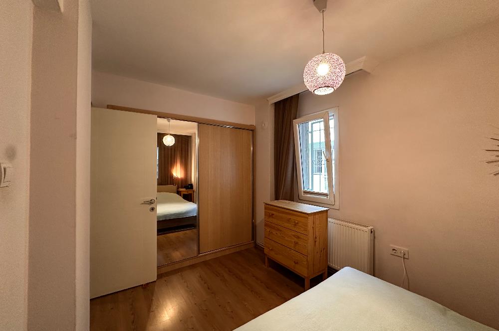 Alsancak’ta Merkezi Konumlu Yenilenmiş ve Eşyalı 2+1 Kiralık