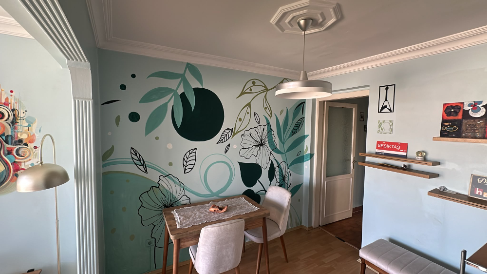 Beşiktaş Serencbey'de Deniz Manzaralı Teraslı Eşyalı 2+1 Kiralık