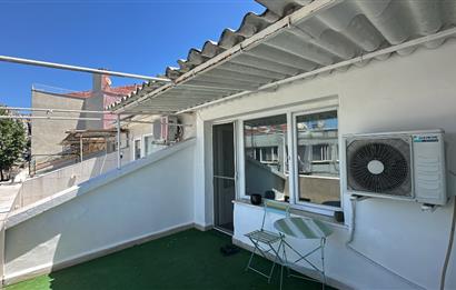 Beşiktaş Serencbey'de Deniz Manzaralı Teraslı Eşyalı 2+1 Kiralık