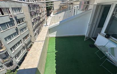 Beşiktaş Serencbey'de Deniz Manzaralı Teraslı Eşyalı 2+1 Kiralık