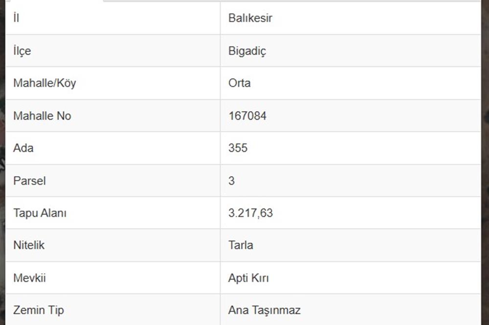 C21 LOCA'DAN BİGADİÇ ORTA MAHALLE'DE SATILIK ARSA