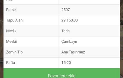 ESKİŞEHİR-BURSA YOLUNDA 29.150 m2 SATILIK TARLA