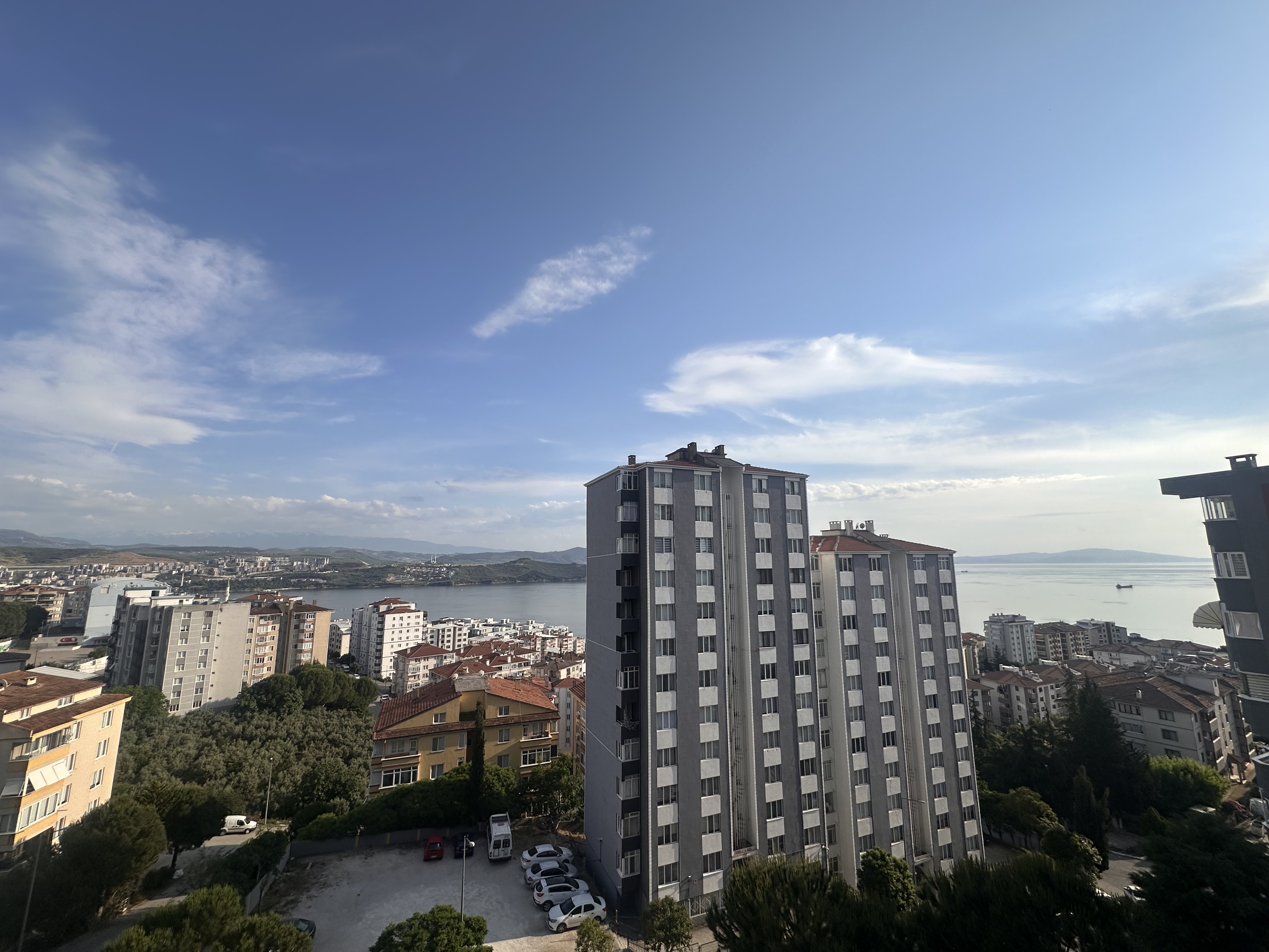 C21 Cius; Site İçerisinde Deniz Manzaralı Kiralık 3+1