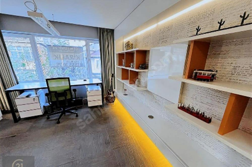Beşiktaş'ta Özel Ses Yalıtımlı Eşyalı Stüdyo Ofis / Büro