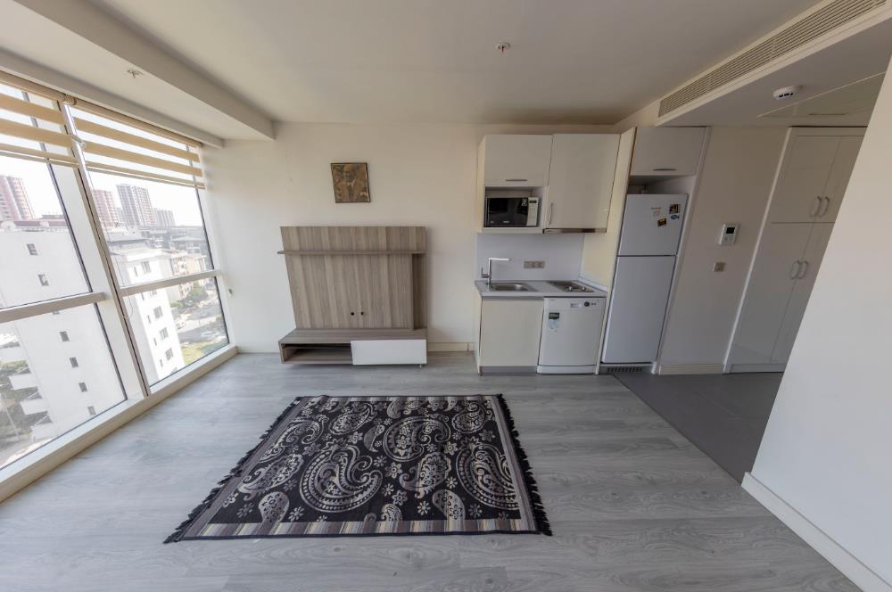 Adam Kule'de Boş Eşyalı 46 m2 Stüdyo Satılık Daire