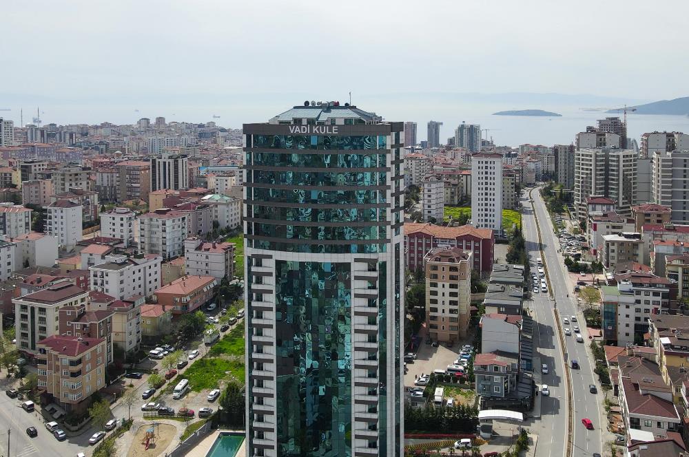 Kartal Vadi Kule'de, Satılık, Full Deniz manzaralı, 3+1 Daire