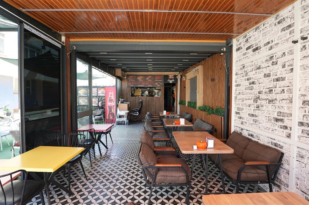 Gemlik Sahilde Devren Kiralık Deniz Manzaralı Cafe