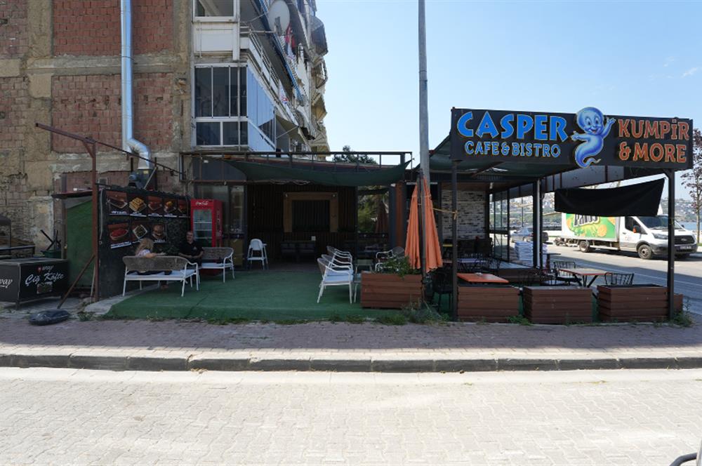 Gemlik Sahilde Devren Kiralık Deniz Manzaralı Cafe