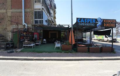 Gemlik Sahilde Devren Kiralık Deniz Manzaralı Cafe