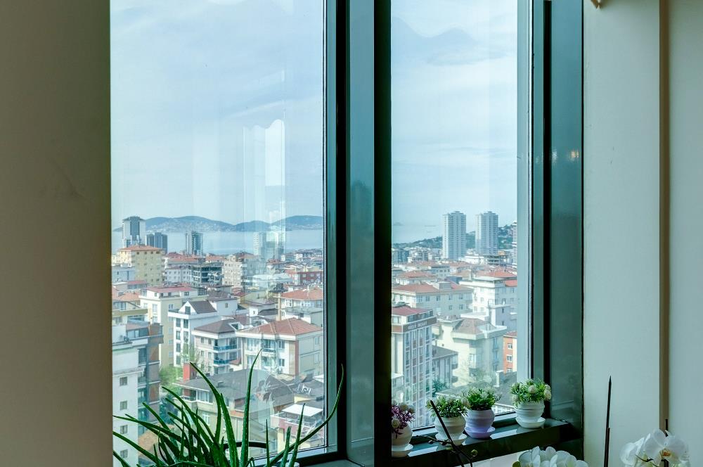 Kartal Vadi Kule'de, Satılık, Full Deniz manzaralı, 3+1 Daire