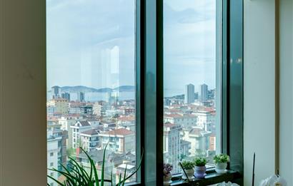 Kartal Vadi Kule'de, Satılık, Full Deniz manzaralı, 3+1 Daire