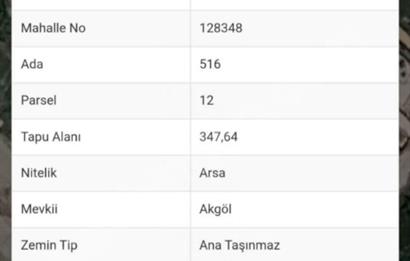 Kum Mahallesinde Villalı Parsel