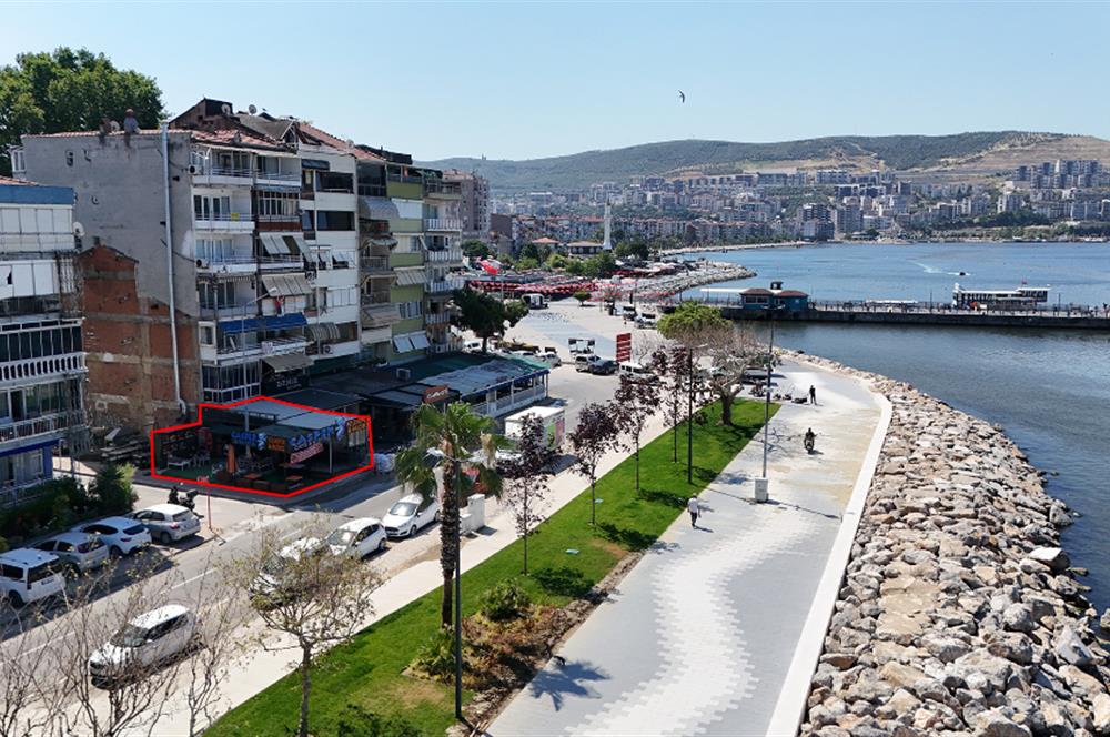 Gemlik Sahilde Devren Kiralık Deniz Manzaralı Cafe