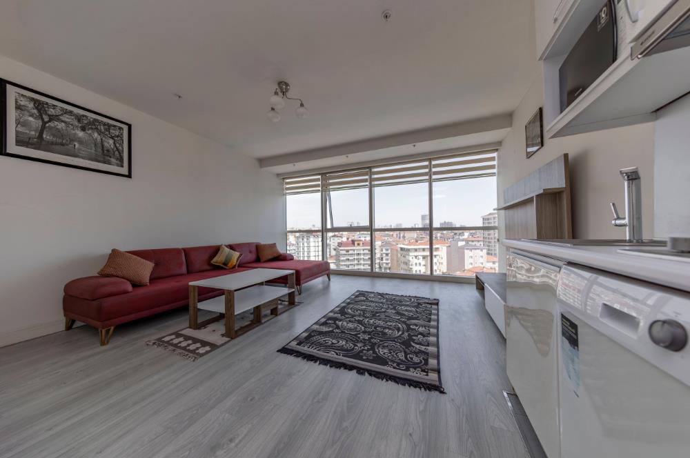 Adam Kule'de Boş Eşyalı 46 m2 Stüdyo Satılık Daire