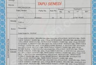 22 Dönüm Tek Tapu - 2 - 35377