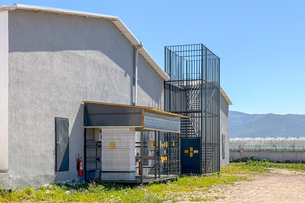 Burhaniye-Edremit Yolunda, Toplam 7000 m² Alanlı Kiralık Depolar