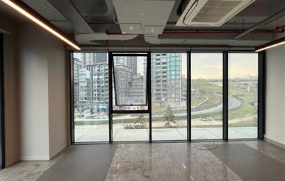 Porta Vadi Satılık Ofis 134m2 Dekorasyonlu Vadistanbul Skyland