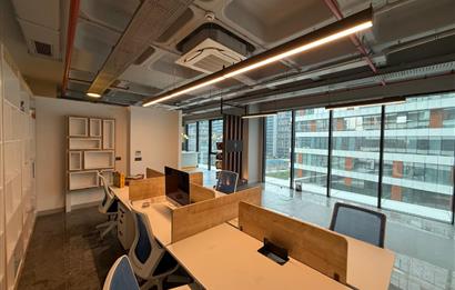 Porta Vadi Kiralık Ofis 134m2 Ofis Dekorasyonlu Vadistanbul