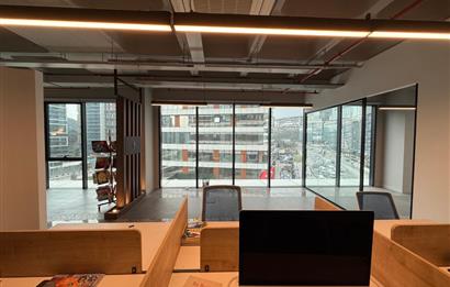 Porta Vadi Kiralık Ofis 134m2 Ofis Dekorasyonlu Vadistanbul
