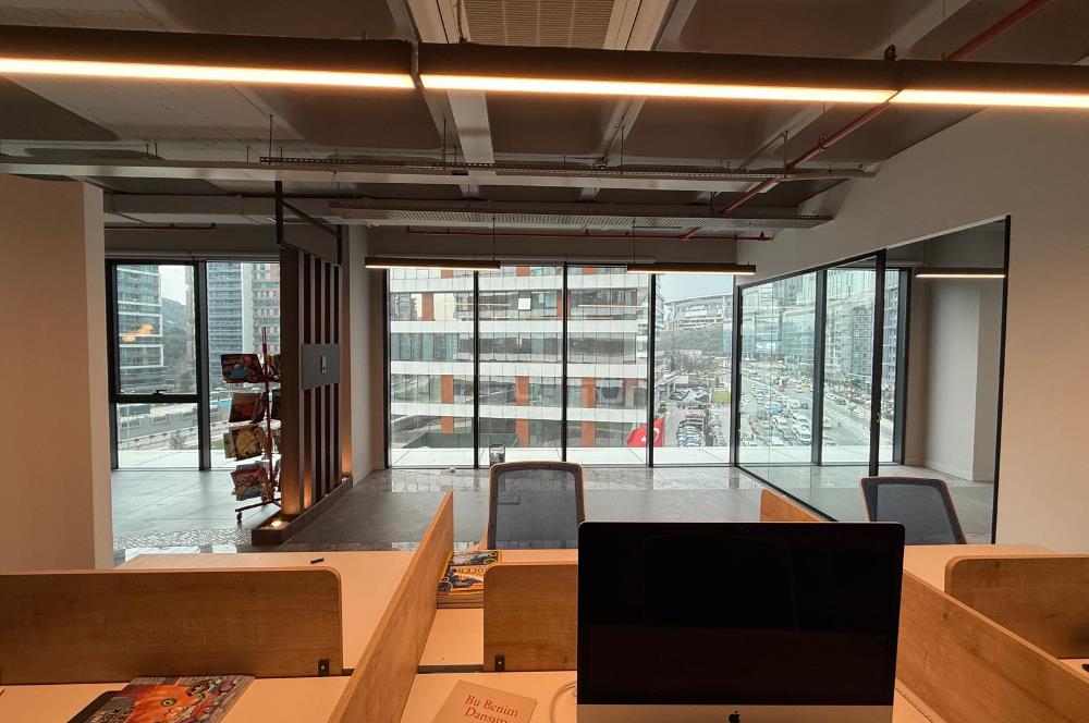 Porta Vadi Satılık Ofis 134m2 Dekorasyonlu Vadistanbul Skyland