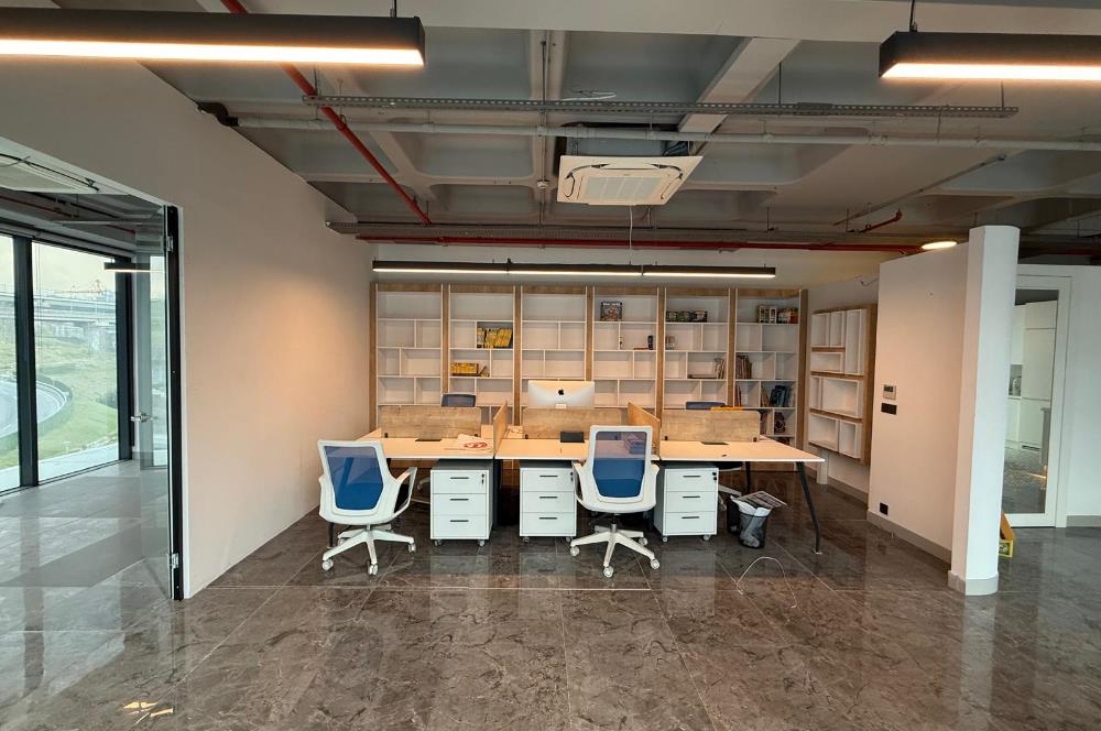 Porta Vadi Kiralık Ofis 134m2 Ofis Dekorasyonlu Vadistanbul