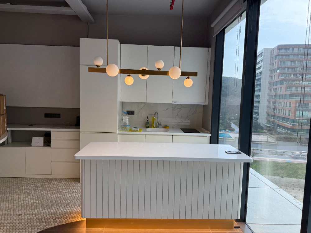 Porta Vadi Satılık Ofis 134m2 Dekorasyonlu Vadistanbul Skyland