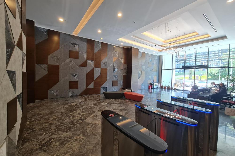 Porta Vadi Satılık Ofis 134m2 Dekorasyonlu Vadistanbul Skyland