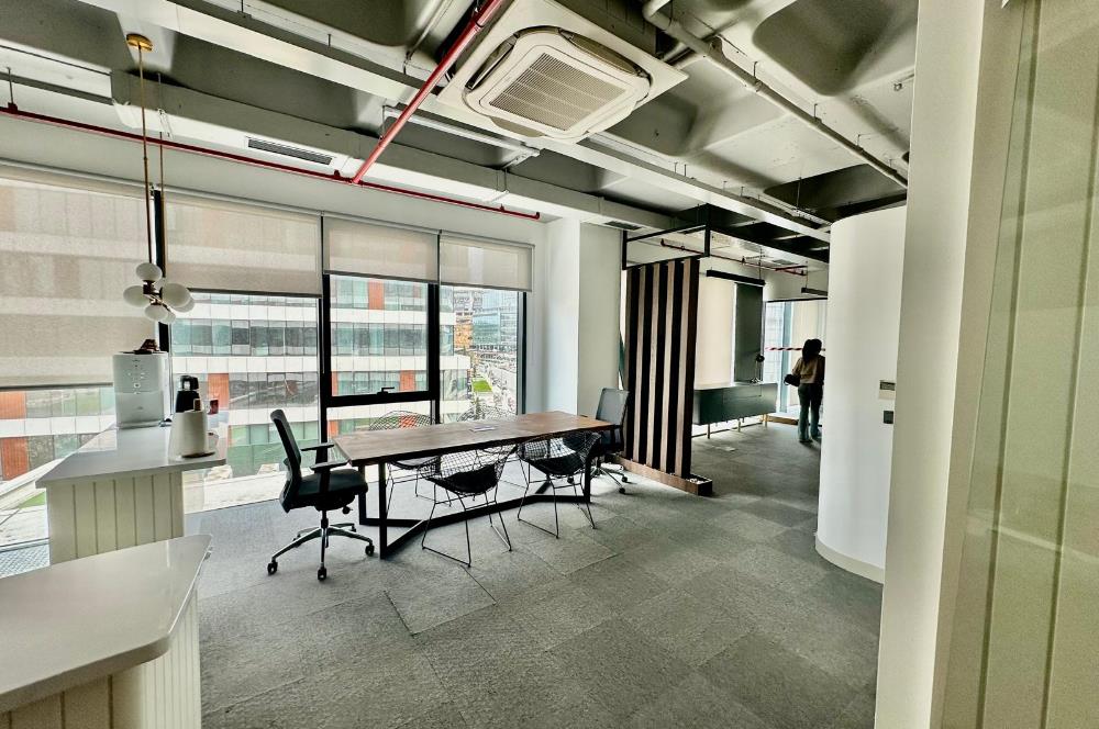 Porta Vadi Kiralık Ofis 134m2 Ofis Dekorasyonlu Vadistanbul