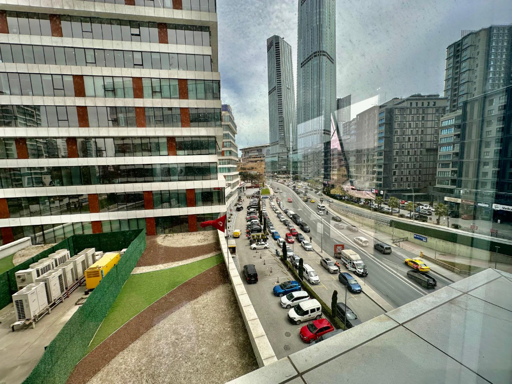 Porta Vadi Satılık Ofis 134m2 Dekorasyonlu Vadistanbul Skyland