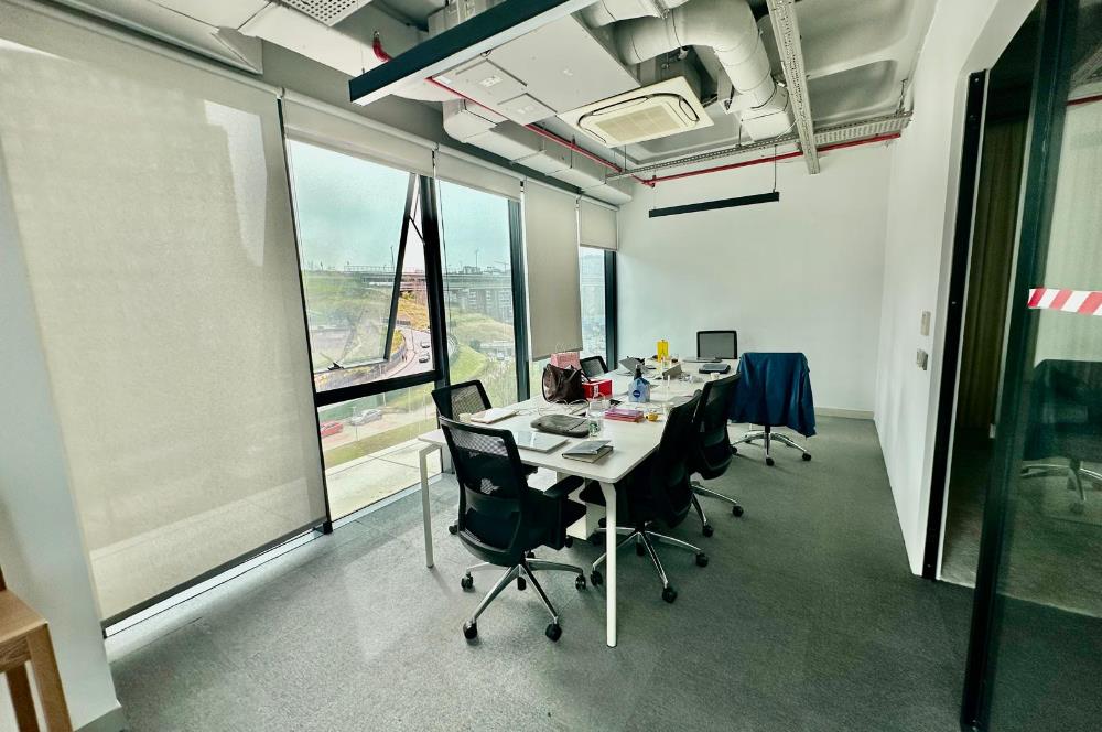 Porta Vadi Satılık Ofis 134m2 Dekorasyonlu Vadistanbul Skyland