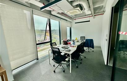 Porta Vadi Satılık Ofis 134m2 Dekorasyonlu Vadistanbul Skyland