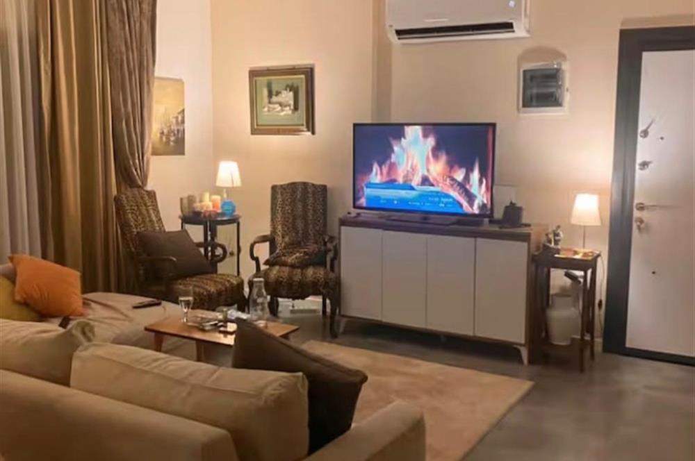 Turgutreis de Havuzlu Sitede Eşyalı Kiralık 3+1 Daire